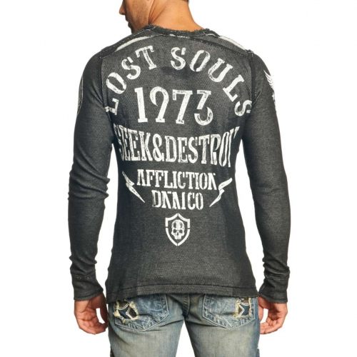Двустороння термалка Affliction Shaman Reversible Thermal фото